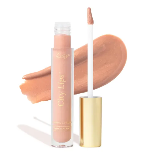 Miniatura 7 de City Beauty City Lips Plumping Lip Gloss - Brillo de alto brillo para labios más completos y de aspecto más joven Tratamiento labial hidratante