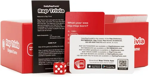Miniatura 4 de Rap Trivia: Un juego de trivia de hip-hop para la noche de eventos familiares o grupales