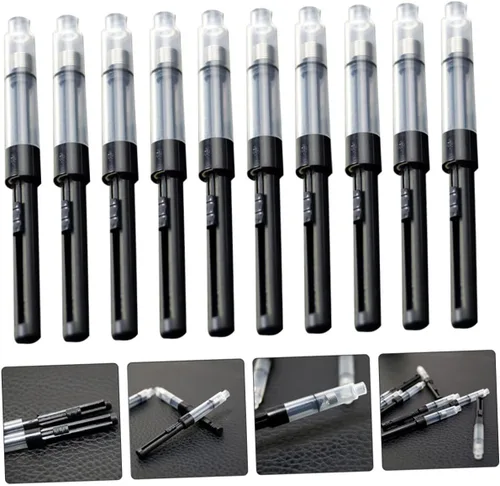 Miniatura 9 de 20 unids pluma estilográfica Llenadora de tinta Pluma estilográfica Pluma estilográfica Convertidor de tinta de relleno para convertidor