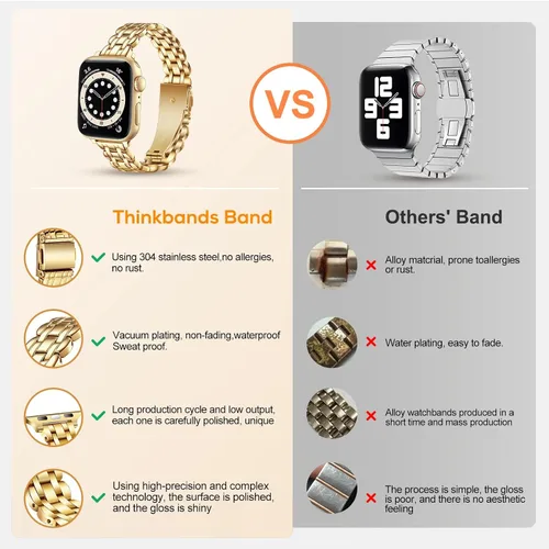 Miniatura 3 de Correas de reloj compatibles con Apple Watch Band de 1.496 in, 1.575 in, 1.614 in, 1.654 in, 1.732 in, 1.772 in, Iwatch SE Series 8/7/6/5/4/3/2/1
