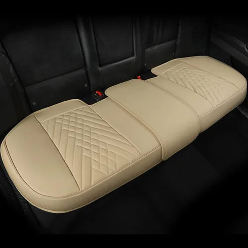 Miniatura 11 de GIANT PANDA 1 funda de asiento delantero de automóvil, protector de asiento de automóvil de piel sintética para el 95% de los vehículos, se adapta