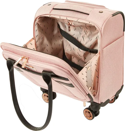 Miniatura 9 de kensie Hudson Softside - Juego de equipaje giratorio de 3 piezas Rosa Hudson Softside - Juego de equipaje giratorio de 3 piezas