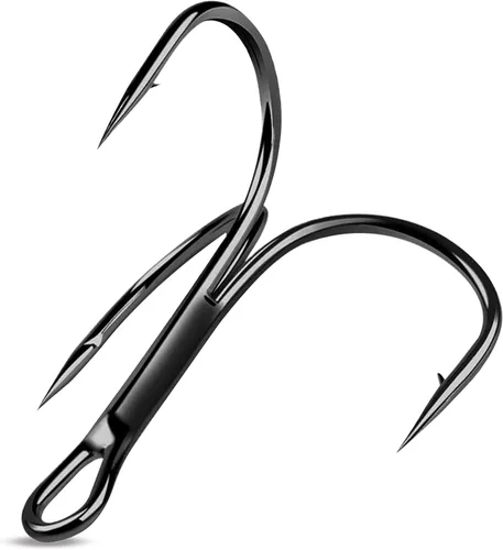 Ganchos agudos rojos de pesca, 80/120 unidades, afilados, redondos, curvados, agudos, ganchos de acero de alto carbono para lubina, trucha, agua