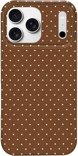 Miniatura 159 de Hython Funda para iPhone Air, diseño estético de lunares lindos, funda simple de 6.5 pulgadas, delgada, antiarañazos, parachoques de TPU suave, a