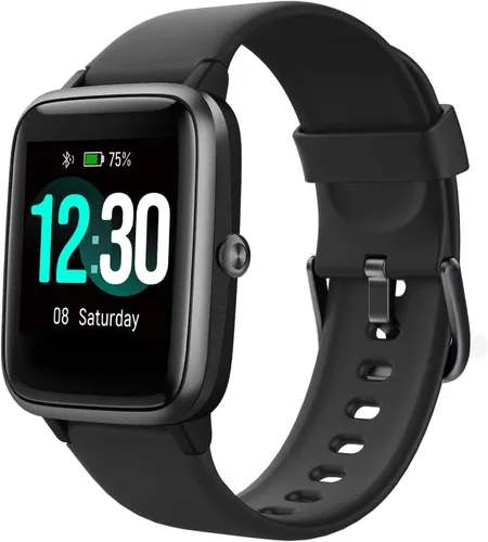 Miniatura 9 de Fitpolo Reloj inteligente para mujer, pantalla táctil de 1.8 pulgadas, llamada Bluetooth, Alexa integrado, monitor SpO2 de frecuencia cardíaca 24/7