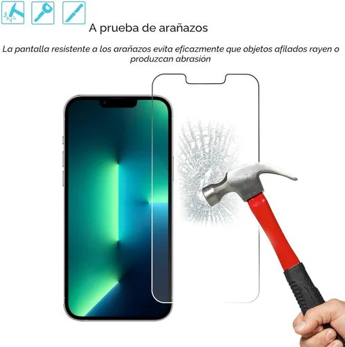 Miniatura 3 de Ailun Protector de pantalla para iPhone 14 Plus/iPhone 13 Pro Max [pantalla de 6.7 pulgadas], 3 unidades de vidrio templado compatible con fundas
