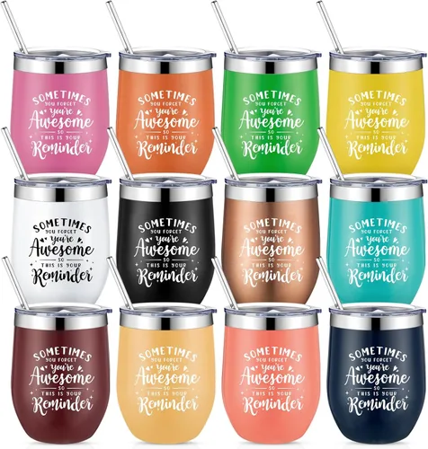 Miniatura 9 de Norme 12 piezas de regalo de agradecimiento para mujeres, hombres, empleados, regalo de agradecimiento con texto en inglés "May You Be Proud", vaso
