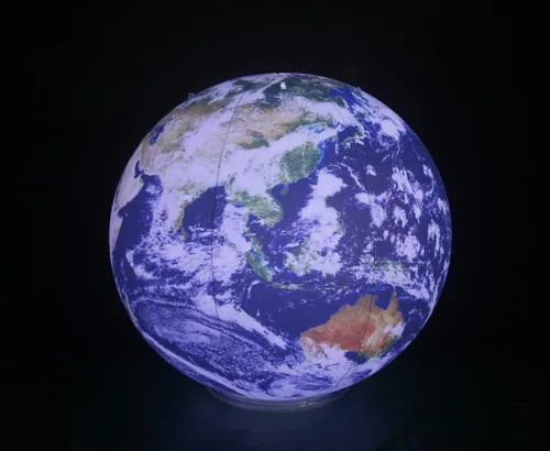 Miniatura 5 de 40" globo inflable, globo inflable del planeta de la tierra para la decoración educativa de la institución/el planetario/la tienda/del club