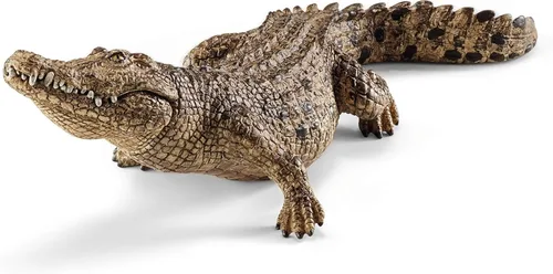 Miniatura 6 de Schleich Wild Life, juguete realista de animales salvajes para niños y niñas, figura de juguete de cocodrilo con mandíbula móvil