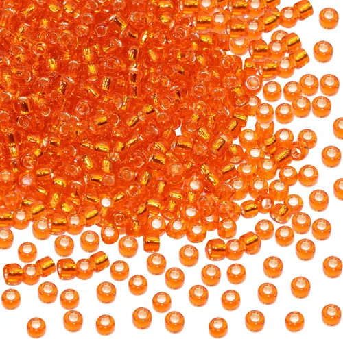 Miniatura 8 de Cuentas de cristal de ángel Penta de 1.76 oz, mini cuentas redondas de poni espaciadoras sueltas para aretes, pulseras, collares, cuentas de Champán