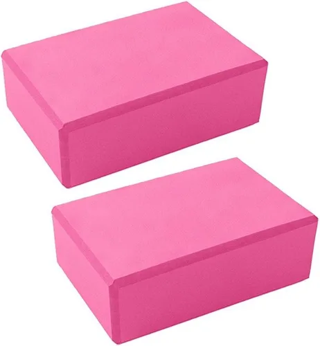 DreamHigh Yoga Bloque de Ladrillo Espuma Deporte Salud Casa Ejercicio Gimnasio Rosado