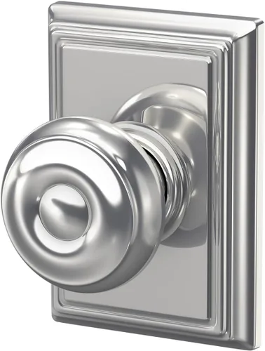 Miniatura 8 de SCHLAGE Lock Company F10GEO625ADD Colección Addison SCHLAGE - Pomo de paso, cromo brillante Cromado brillante