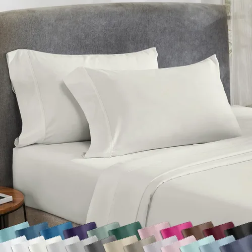 Miniatura 21 de Fundas de almohada de algodón de 400 hilos 22 - rosa