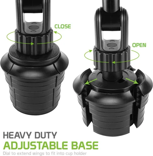 Miniatura 6 de Cellet Soporte universal para teléfono inteligente 360 ajustable, manos libres, soporte para automóvil compatible con Apple iPhone 13 12 Xs Max XR 8