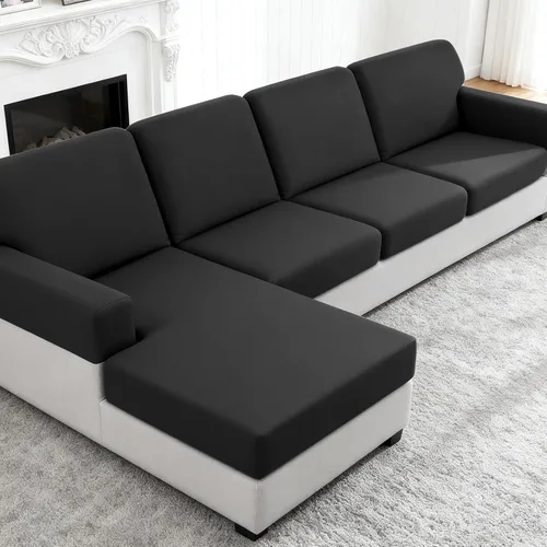 TAOCOCO Fundas de Cojines de Sofá Elásticas Fundas de Asiento de Silla para Sillón, Fundas de Asiento de Sofá de 1 Pieza Protector de Muebles Suave