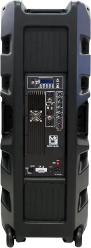 Miniatura 7 de MR DJ PRO215LED Profesional Dual 2x15 5500W PA DJ Altavoz alimentado por Bluetooth