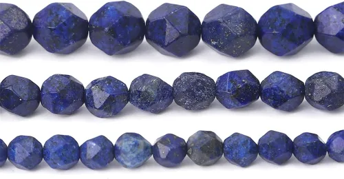 Miniatura 4 de BEADIA Cuentas redondas de facetas de piedra natural de amazonita de 6 mm para hacer joyas, tira de 36 cm