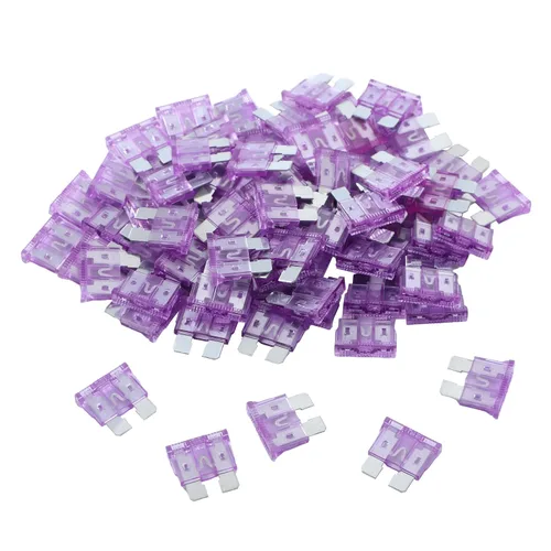 Miniatura 12 de 100 Pack de fusibles auto 30 AMP ATC/ATO estándar hoja de fusible regular 30A para coche, camión, barco, marina, RV