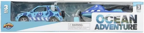 Miniatura 4 de Rhode Island Novelty Acuático 4 x 4 con remolque y moto acuática