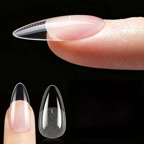 Miniatura 24 de Beetles 9 en 1 Pegamento de Gel para Uñas de Acrílico, 2 Piezas de 10ml Super Fuerte Pegamento de Uñas para Puntas de Uñas Postizas Transparentes
