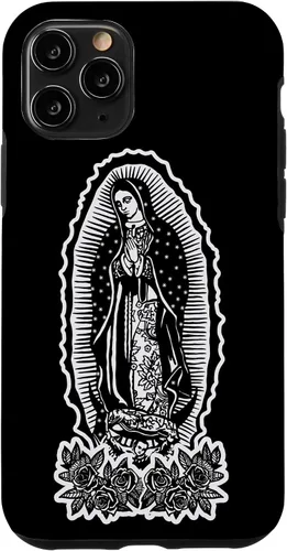 Miniatura 26 de Funda para iPhone 12/12 Pro Our Lady Virgen De Guadalupe Virgen María Tattoo Hombres Mujeres