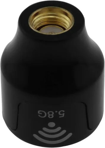 Miniatura 4 de E-outstanding Negro Super Mini Stubby 5.8GHz 5dBi Antena SMA Hembra para FPV Transmisor TX RX RC MAK-RHCP