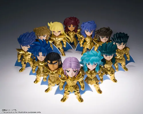 Miniatura 14 de TAMASHII Nations Caja Saint Seiya Artlized - El santo dorado más fuerte (Caja) Aprox. 3.1 pulgadas (3.150 in), PVC y ABS, figura de acción