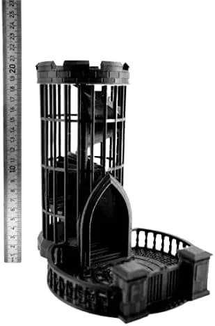 Miniatura 4 de Torre Castillo de dados Torre Juegos de mesa Calabozos y Dragones DND D&D Pathfinder
