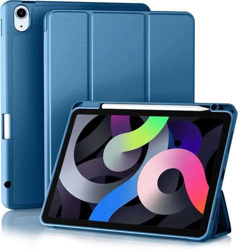 Miniatura 22 de Akkerds Funda compatible con iPad Air de 11 pulgadas de 7ª/6ª generación (M3/M2) 2025/2024, para iPad Air de 5ª/4ª generación de 10.9 pulgadas Rosa