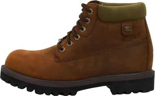 Miniatura 7 de Skechers Botas impermeables para hombre Sargeants veredict, Marrón