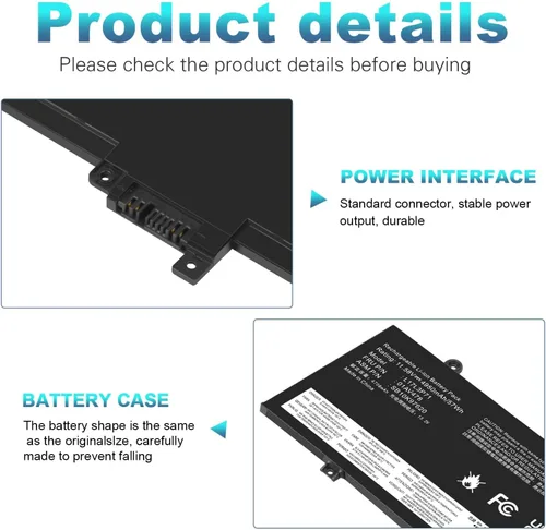 Miniatura 2 de ASUNCELL 1F22N - Batería para portátil de 15.2 V, 60 Wh, 3750 mAh, 4 celdas, compatible con Dell Alienware M15 M17 R1 G7 7590 7790 G5 5590-D2783W