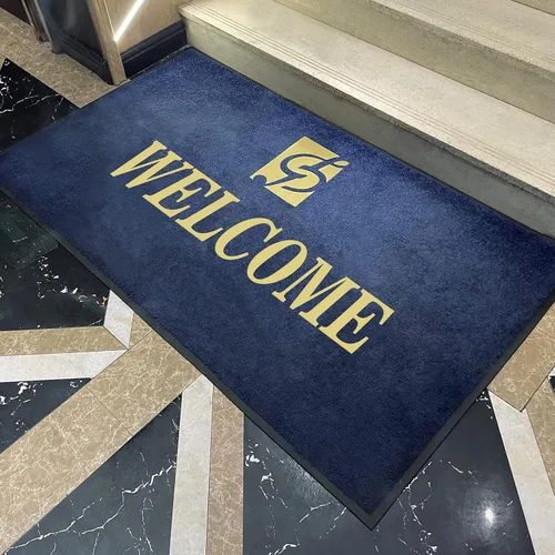 Tapetes comerciales personalizados con logotipo personalizado, tapete de entrada grande, rascador de zapatos, tapete de entrada antideslizante para