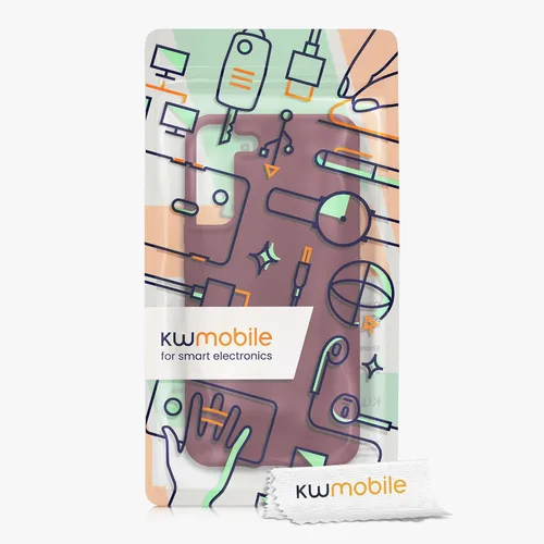 Miniatura 7 de kwmobile Funda Compatible con Samsung Galaxy S22 Plus Funda - Funda de Teléfono de Silicona TPU con Acabado Suave - Violeta Burdeos Burdeos Violeta