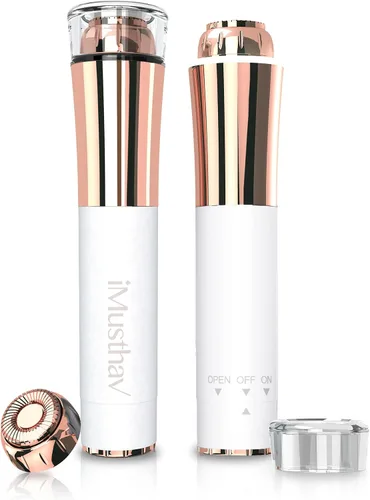 Miniatura 10 de Depilación facial para mujeres, removedor de vello facial eléctrico sin dolor e impecable, afeitadora facial y recortadora para labio superior