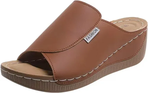 Miniatura 6 de Sandalias ortopédicas para mujer con soporte para el arco, cómodas sandalias ortopédicas de verano White