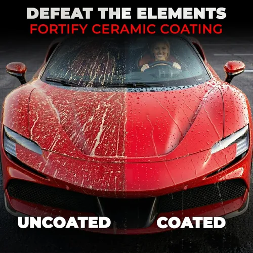 Miniatura 8 de Shine Armor Fortify Quick Coat – Revestimiento cerámico, cera para autos, aerosol pulidor, lavado y encerado sin agua, capa superior hidrofóbica
