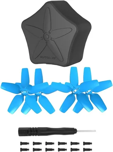 Miniatura 11 de 4 hélices Avata Drone 2925S de liberación rápida compatibles con DJI Avata Quadcopter rojo con caja de almacenamiento