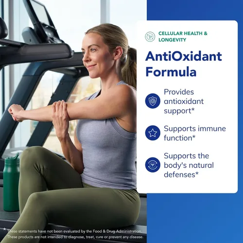 Miniatura 3 de Pure Encapsulations Fórmula antioxidante Soporte antioxidante de amplio espectro 120 cápsulas