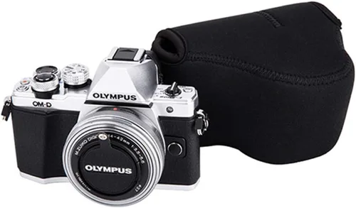Miniatura 5 de JJC Funda de neopreno ultra ligera en negro para cámara, compatible con X-E4 X-T30 II X-T30 X-T20 X-T10 + lentes prime cortas, 18mm F1.4/ 27mm F2.8