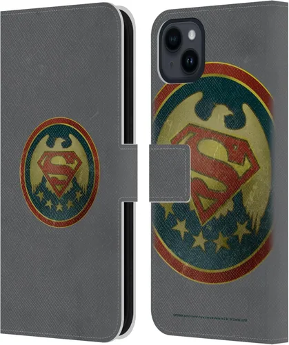 Miniatura 55 de Head Case Designs Funda de piel con licencia oficial de Superman DC Comics con logotipos negros y rojos compatible con Apple iPhone 11