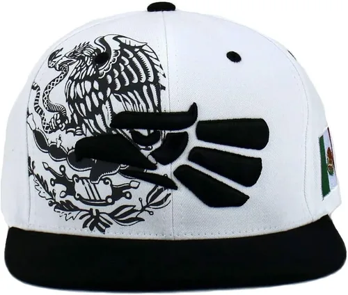 Miniatura 2 de Gorra de béisbol con diseño de bandera de Águila y Águila hecha en mexicana