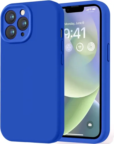 Miniatura 204 de LOVE 3000 Compatible con Funda para iPhone 15, [Cámara de Cobertura Completa de Silicona Suave] [Protección contra Caídas de 8 pies], Forro de Negro