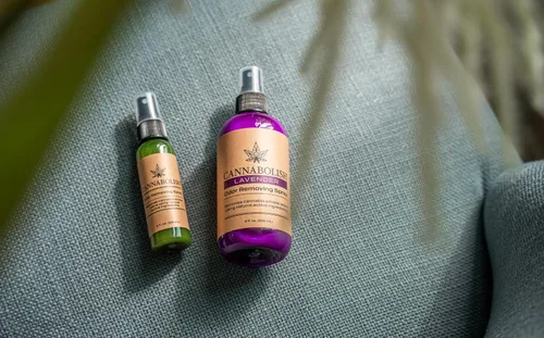 Miniatura 9 de Cannabolish Spray eliminador de olores de humo de lavanda y ambientador, 8 onzas líquidas, ingredientes naturales (paquete de 2)