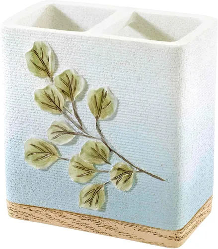 Miniatura 3 de Avanti Linens - Juego de baño, 3 accesorios de encimera, bomba de loción de resina, soporte para cepillos de dientes y jabonera, decoración de baño