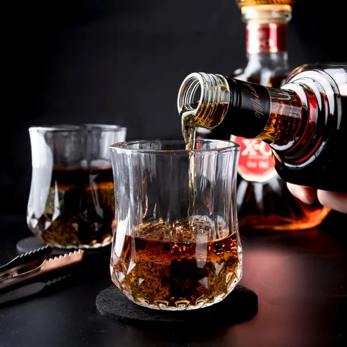 Miniatura 3 de Regalos para el Día del Padre, Aniversario, Cumpleaños para Hombres, Papá, Esposo, Regalos Blanco Elefante para Adultos, Juego de 2 Vasos de Whisky
