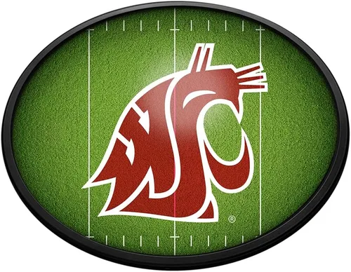 Miniatura 241 de The Fan-Brand NCAA Alabama Crimson Tide: Letrero de pared ovalado con luz – Decoración de fútbol, baloncesto, béisbol y deportes universitarios