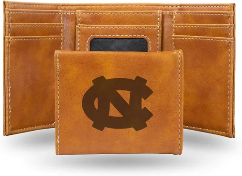 Miniatura 97 de NCAA Rico Industries - Billetera triple grabada con láser, con grabado láser, accesorio para hombre