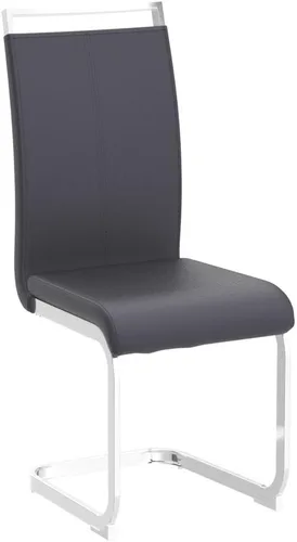 Miniatura 4 de Baysitone Juego de 4 sillas de comedor modernas, sillas laterales y de cocina con asiento acolchado de piel sintética, respaldo alto, para comedor