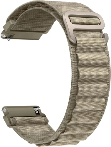Miniatura 20 de Correa de nylon compatible con Samsung Galaxy Watch 7/FE/6/5 Pro 4 3/Watch 4 6 Classic/Active/Gear S2 S3 Frontier, correa de bucle deportivo de 20