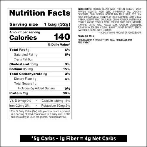 Miniatura 3 de Quest Nutrition Paquete Variado de Chips de Proteína, BBQ, Cheddar y Crema Agria, Crema Agria y Cebolla, Alto en Proteína, Bajo en Carbohidratos